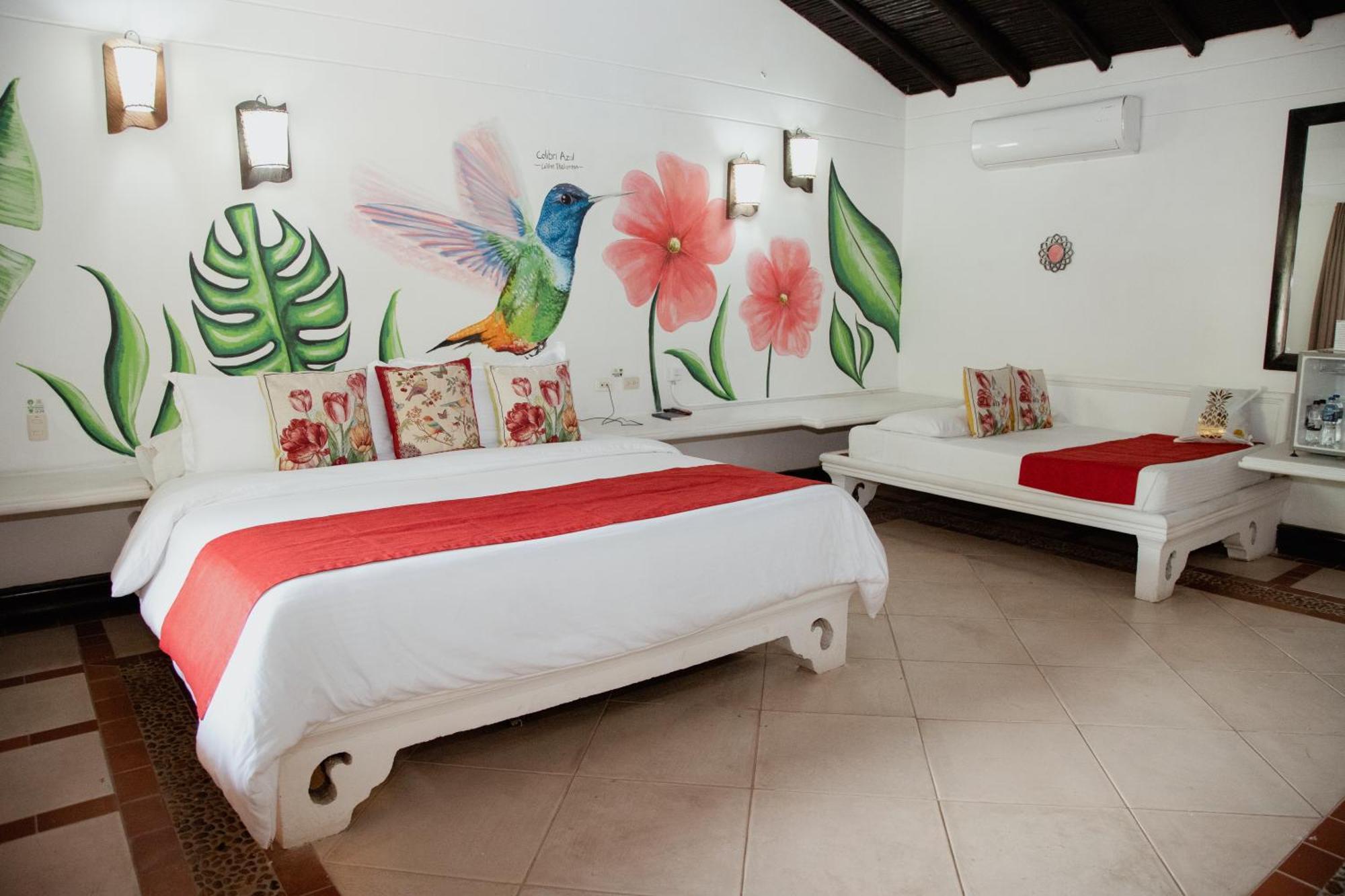 Hotel Porton Del Sol Santa Fe de Antioquia Oda fotoğraf